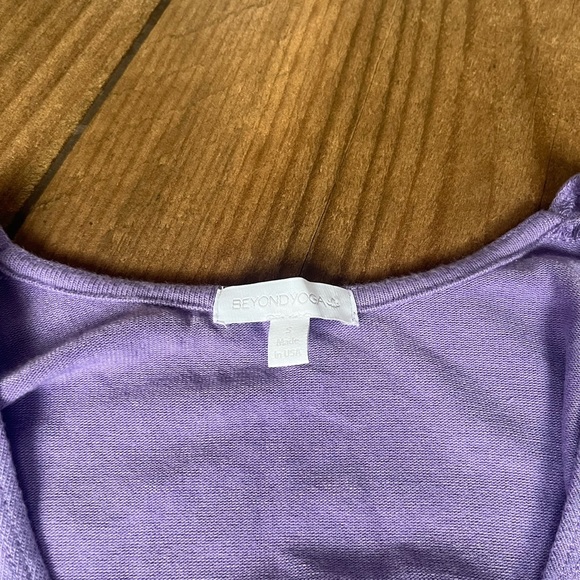 Beyond Yoga Women's Wrapped Up Pullover purple small - Picture 5 of 6